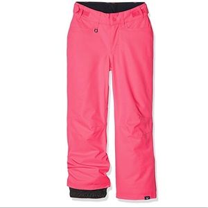 Girls Roxy Snow Pants Paradise Pink XL